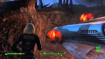 Fallout 4 UFO Crash sight (hidden location)