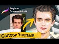 Procreate Portrait of Andrew Garfield | Digital Art Timelapse
