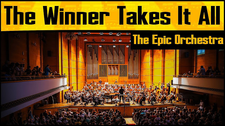 The Winner Takes It All Orchestral version - Orchestral performance video thumbnail