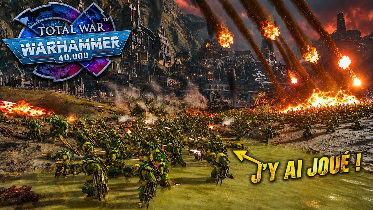Total War: Warhammer 40,000 - On teste la CAMPAGNE en EXCLUSIVITÉ!