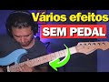 Capture de la vidéo Delay, Reverb, Chorus, Overdrive E Distortação Direto Na Guitarra Sem Precisar De Pedaleira