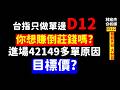 【期股先知】20260522-林宏杰／台指只做單邊 D12你想賺倒莊錢嗎?進場42149多單原因 目標價?