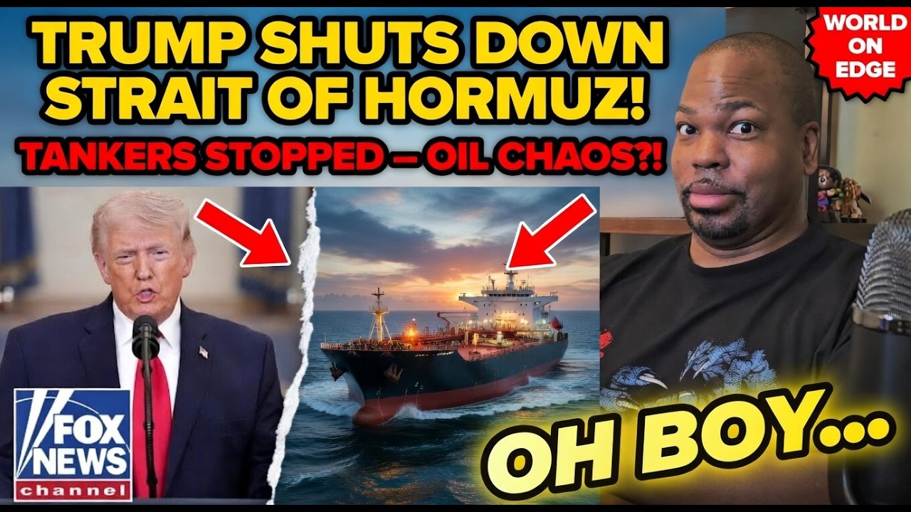 BREAKING: Trump Announces Naval BLOCKADE on Strait of Hormuz!