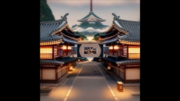 Japan Zoom 1  - Stable Diffusion infinite zoom