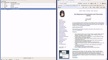 Gretl Tutorial (3)