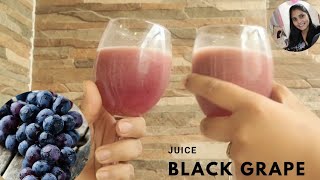 Grape Juice? Recipeअंगूर का रस Refreshing black grapes lemonade Grape Summer Drink & Weight Loss.