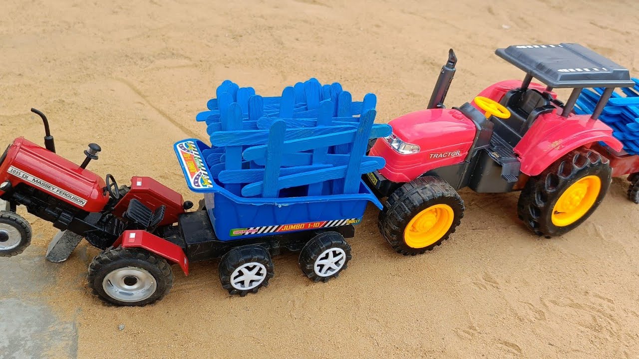 Material Sifting Work Mahindra Arjun novo massey ferguson 1035 Di