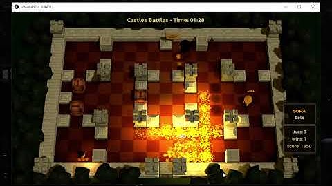 🇵🇹 Godot 3.5 - Bombastic Pirates - Video N3 ( Download available )