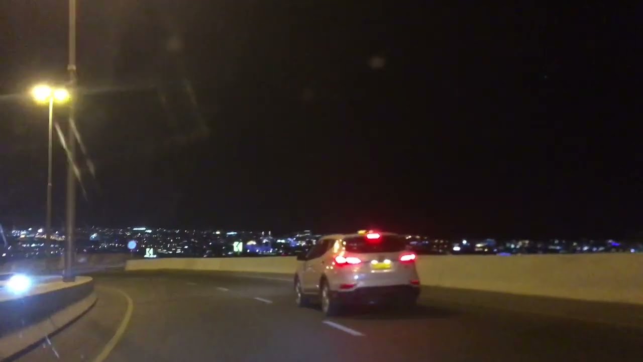 Al amrat road night view