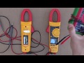 Review: Fluke 337/336 clamp meters & how to use a clamp meter; "inrush" meaning