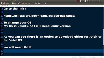 Installing eclipse on linux