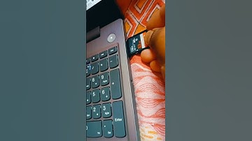 How to Insert Camera Memory Card in Latest Generation Laptop like this #viralshort#2025short#Card