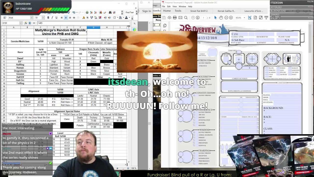 D&D 5E Character Creation Eberron Dragonmark Gnome Warlock (Fiend
