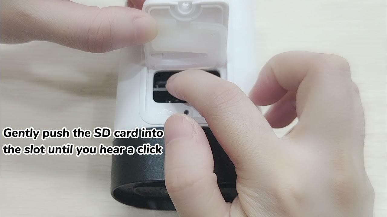How to Insert SD Card into HM311 Camera? YouTube