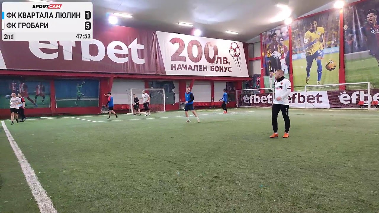 ФК Квартала Люлин vs ФК Гробари - 10/12/2023 - YouTube