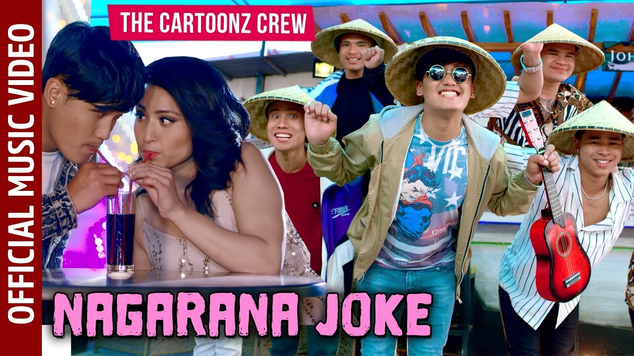 NAGARANA JOKE  THE CARTOONZ CREW  Santa Gurung  Melina Rai  Official Music Video