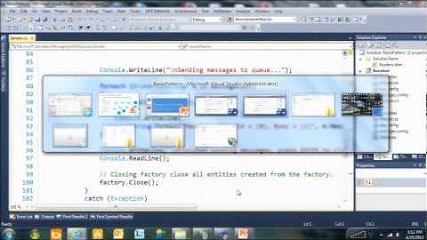 Windows Azure Service Bus Introduction and Futures - TechDays 2012