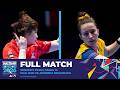 FULL MATCH | Kuai Man vs Andreea Dragoman | WT - Groups | #ITTFWorlds2026