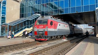Прибытие ЭП1М-778 С поездом №233С Новороссийск-Москва