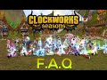 Clockworks Flyff - Seasons - F.A.Q.