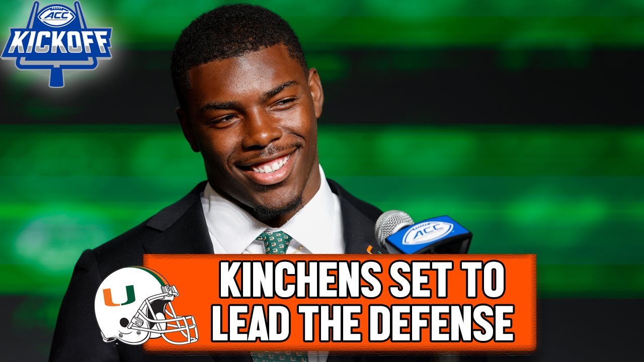 Kamren Kinchens has learned lessons from Miami football legends