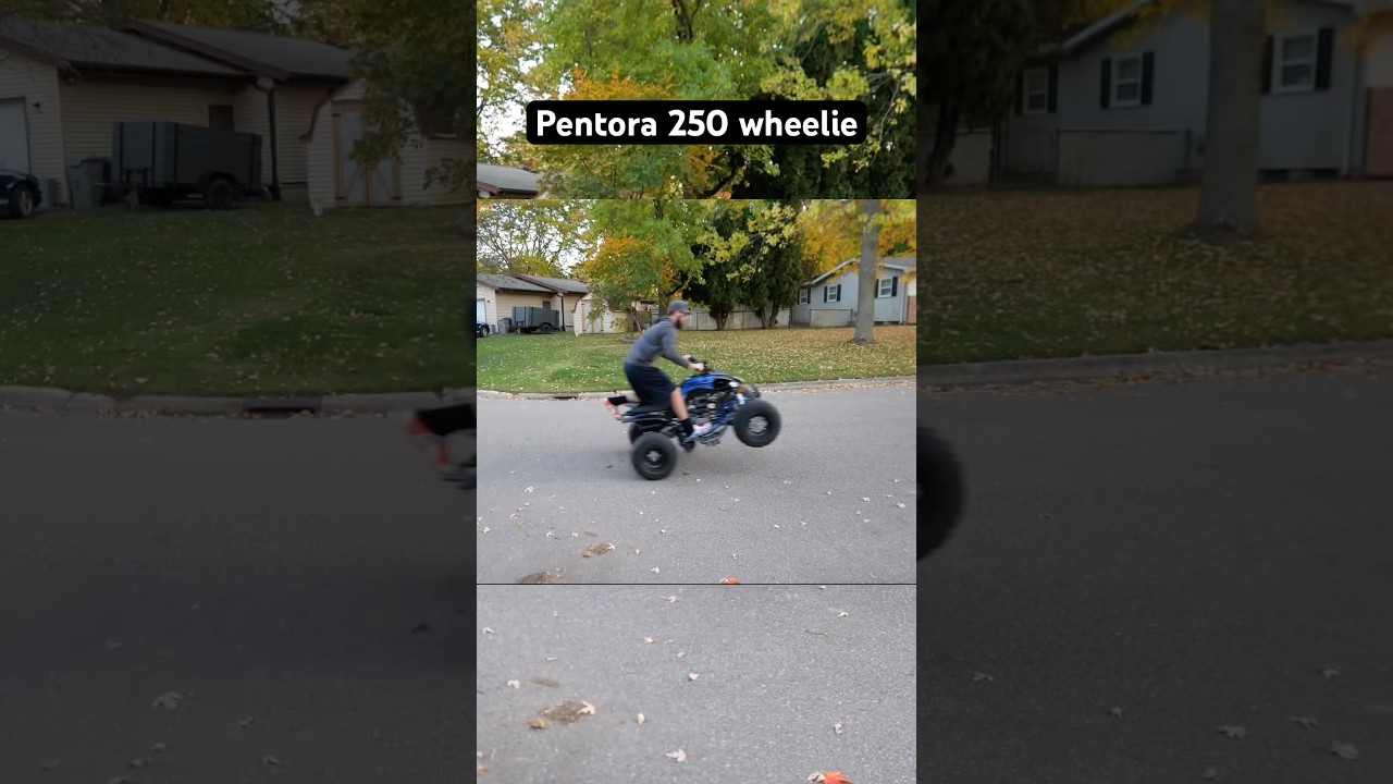 Pentora 250 Quad Wheelie