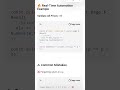 Realtime Automation Example of map filter reduce #shorts