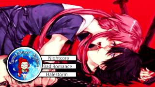 Nightcore ❁ Bad Romance ❁ Halestorm