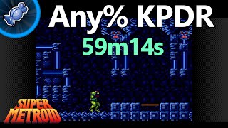 Super Metroid - Any% KPDR - 59:14