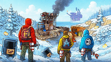 We CLAIMED SULFUR QUARRY on WIPE DAY as a TRIO in Rust