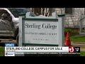 Sterling College campus hits the market