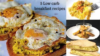 5 best low carb breakfast recipes for weight loss ?