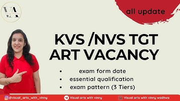 KVS NVS TGT ART VACANCY 2025