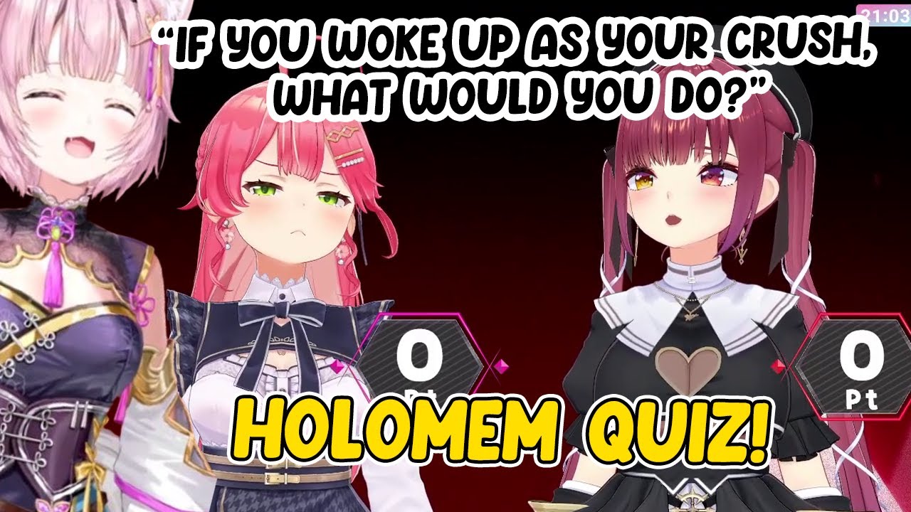 This Quiz Makes Miko and Marine Wonder Who the Holomems Love