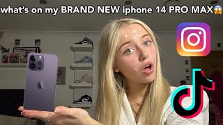 what's on my BRAND NEW iPhone!!