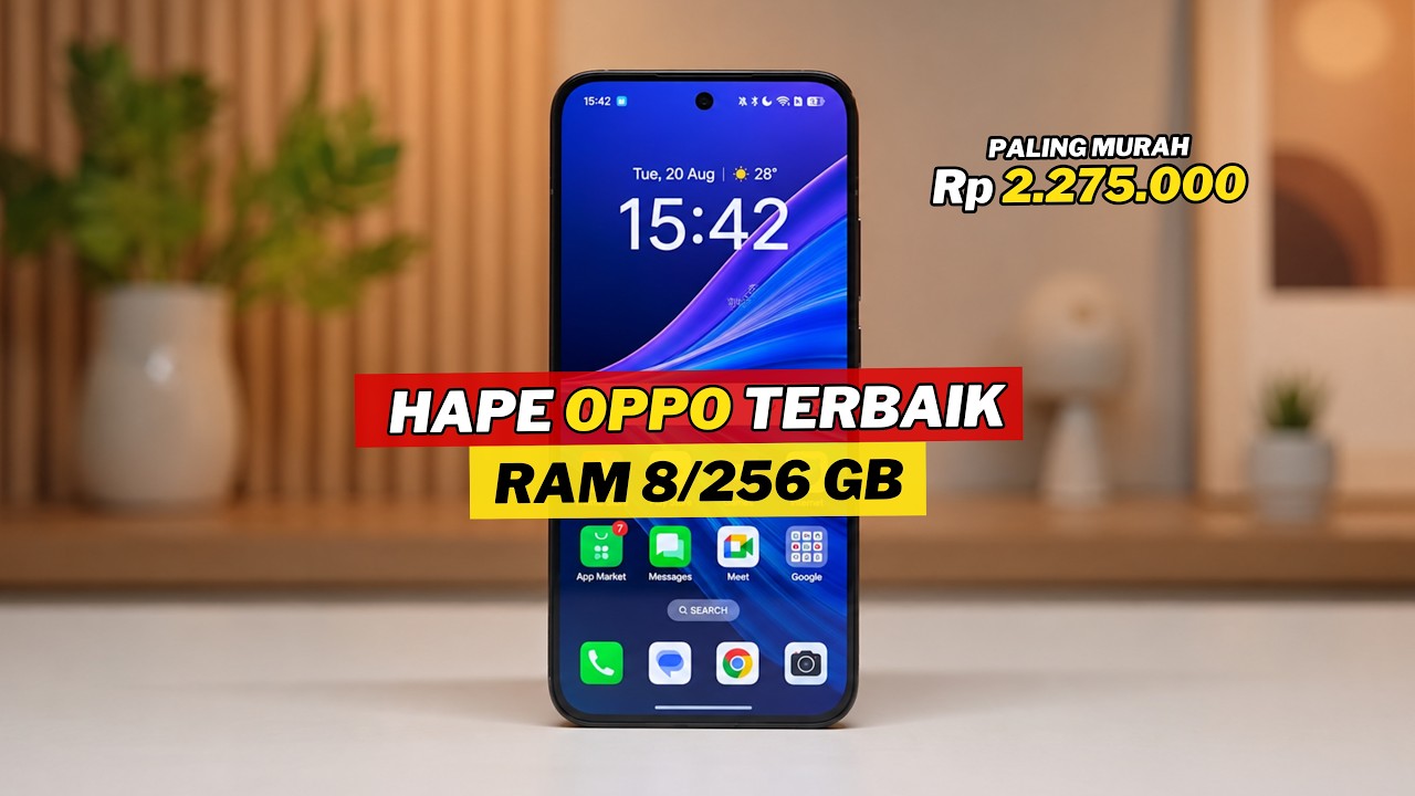 7+ HP OPPO RAM 8/256 GB MURAH TERBAIK 2026 — Transcript