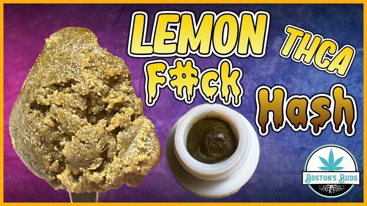 Lemon Fuck Hash THCA - Bostons Buds