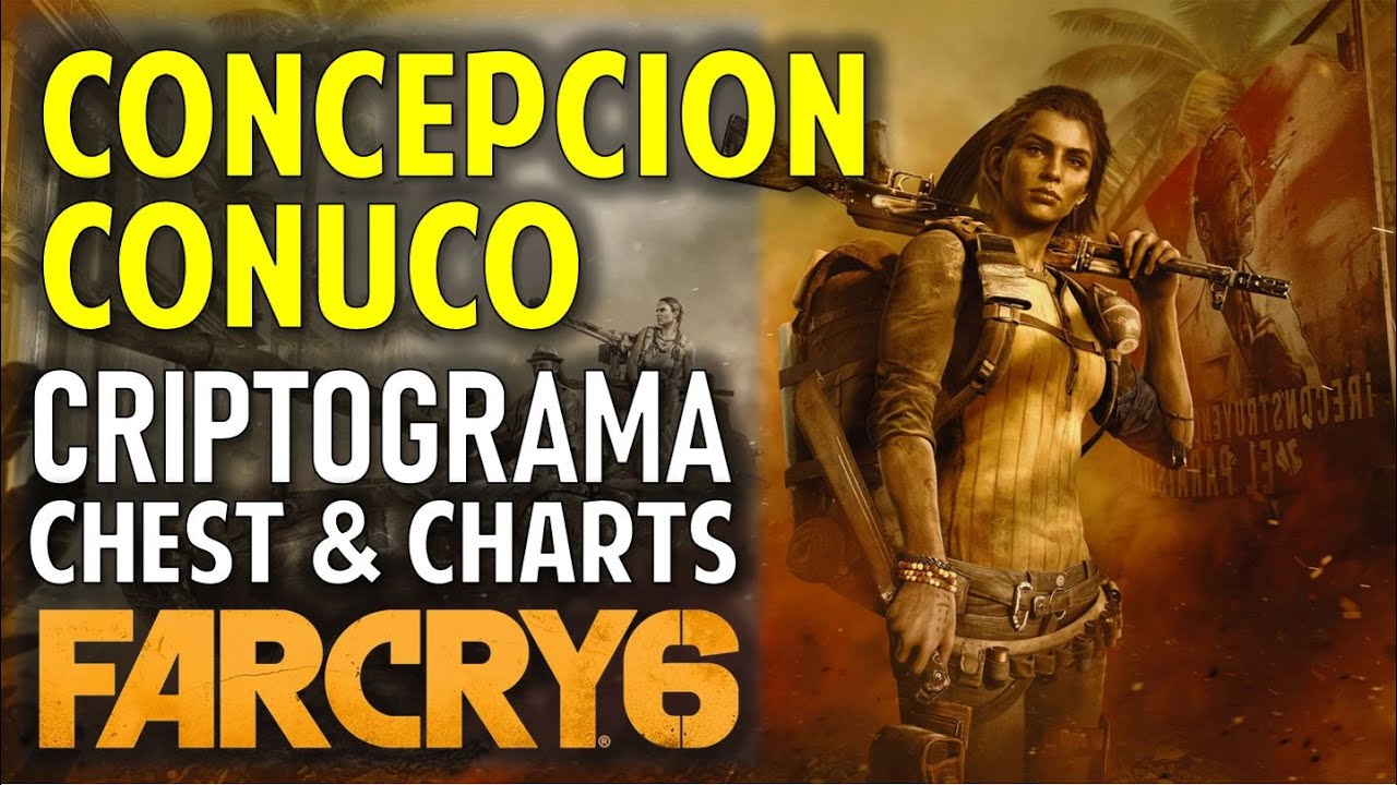Concepcion Criptograma Chest & Charts Locations Conuco, El Este