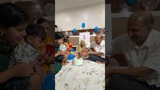 kuch asea manaya chotu baby ka 1st month birthday calibration #minivlog #dailyvlog #Short