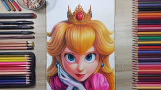 Maquiagem artística inspirada na Princesa Peach do jogo e agora filme