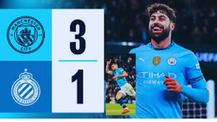 HIGHLIGHTS! City fightback secures place in Champions League play-offs | Man City 3-1 Club Brugge