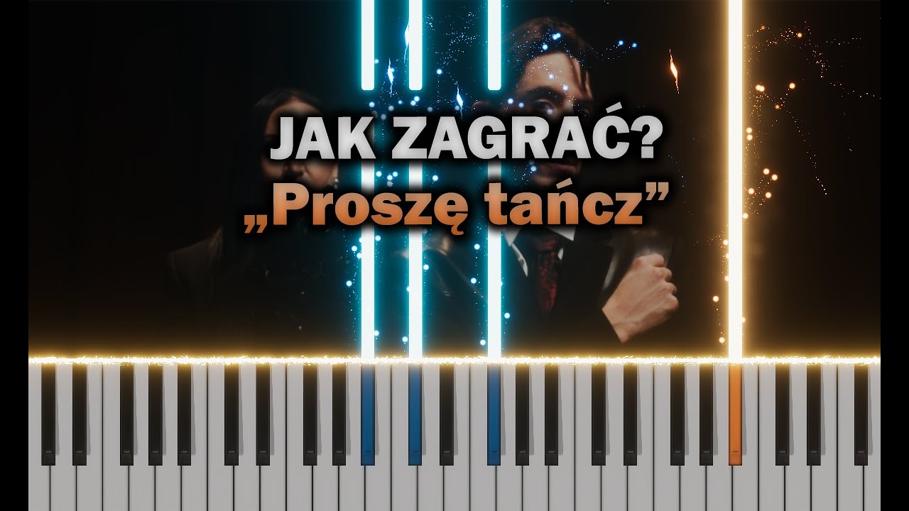 Dawid Kwiatkowski & Kayah - Proszę tańcz 🎹 Piano Tutorial | Nuty | 🔥 ŁATWE 🔥
