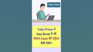 Search Entry by Ledger Name in Day Book in Tally Prime | How to use Day Book Filter Option in Tally
