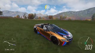 Testing BMW i8 Roadster | FH4 No Commentary Gameplay 4K screenshot 4