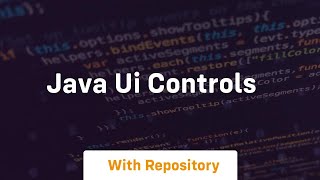 java ui controls