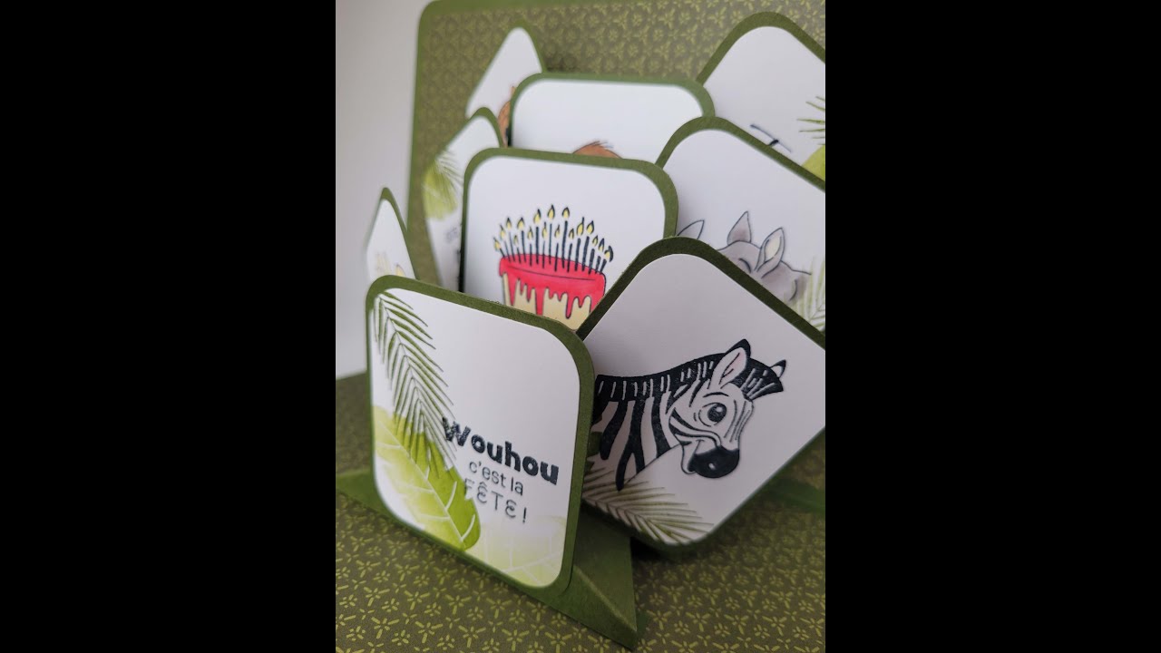 Tuto Eventail pop-up