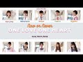 ONE LOVE ONE HEART - Now or Never [Color Coded Lyrics Kan/Rom/Eng]