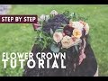 Step by Step Flower Crown Tutorial!