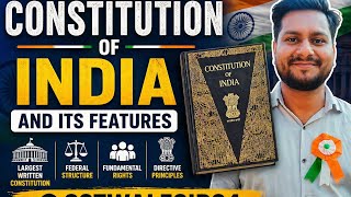 Constitution of India and its features [Sst basic series video #4] #constitution #sstwalesir24
