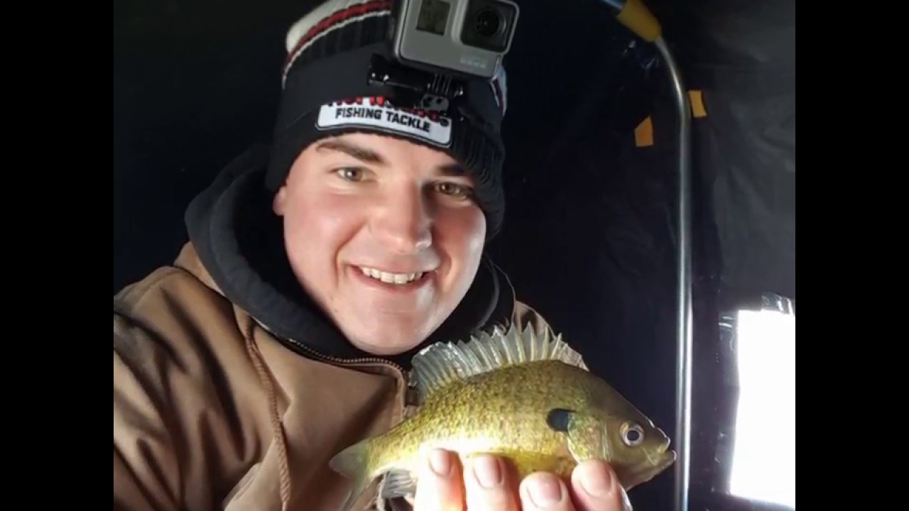 Ice Fishing for Big Bluegills
